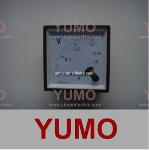 SQ 96 DC 300V YUMO analogue voltmeter analgue panel / meter voltage meter