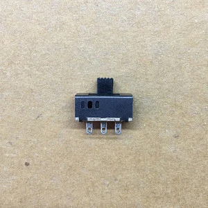 SS22D32 slide switch 6 pins 2P3T contact gold platting DC switch 50V