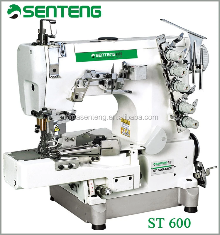 ST 600 cylinder bed interlock coverstitch industrial sewing machine