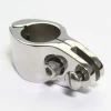 Stainless Steel  Boat Accessories Parts Marine Hardware Bimini Top Hinged Fitting Jaw Slide
