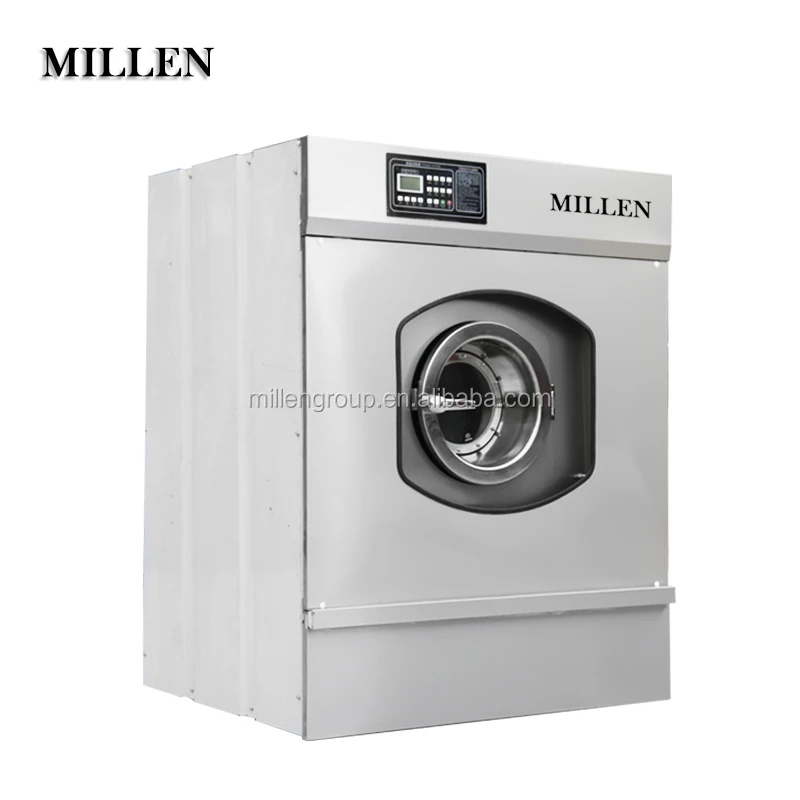 Stainless steel industrial washing machine laundry fully automatic washing machine