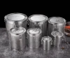 stainless steel spice jar /condiment container /seasoning pot