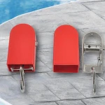 Stainless steel Swimming pool lane line accessories Float line heavy-tpye tensioner