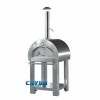 Stainless steel wood fired  pizza toaster oven