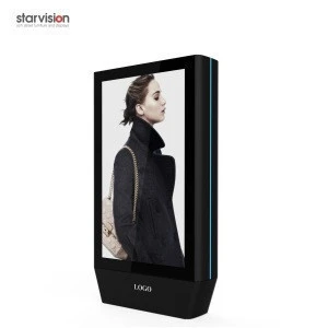 Starvision technology led stand poster display advertising screen