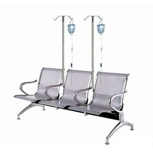 Steel Alloy Hot selling Hospital funiture medical clinic IV Infusion waiting chair