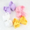 STOCK grosgrain ribbon hair bows ,baby hairbow,Boutique bow for Child hair accessories