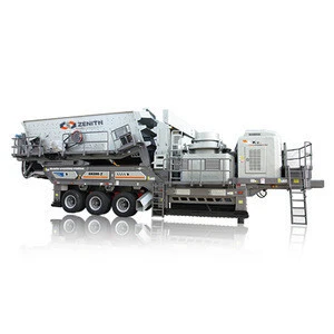 stone production line impact mobile crushing plant, mobile crusher for granite crushing line