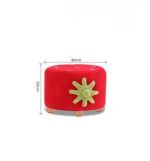 Strawberry Wooden kids sofa children furniture creative kindergarten small baby chair