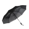 Strong Windproof 210T Fabric 3 fold travel 9 ribs Umbrella