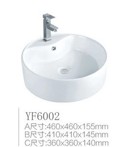 Stylish round circular hand wash basins for bathroom suite