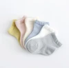 Summer thin mesh children&#39;s socks boneless newborn  loose top baby socks 100% cotton mesh baby socks