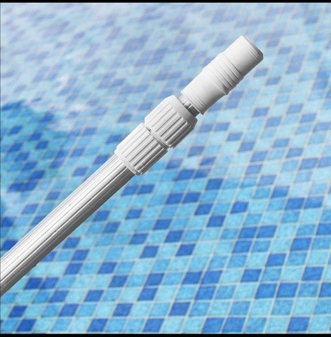 Swimming Pool Aluminum Telescopic Adjustable Pole Cleaning Equipment 1 M