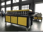 T12  1.2mm galvanized sheet metal flange machine duct TDF flange forming machine for HVAC duct flange clip making