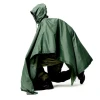 Tactical Poncho Multipurpose Waterproof Combat Tent Shelter Patrol Poncho for Camping Hiking Outdoor Hunting