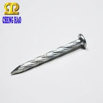 taiwan Stainless Steel Screw Flat Head Coil Plastic Collated tornado Concrete Nails