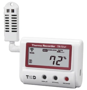 Temperature and humidity control instrument Ethernet/LAN Temp &amp; Humidity Logger