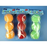 Tennis Balls with Header Card , Dog Play Coloured Tennis Balls