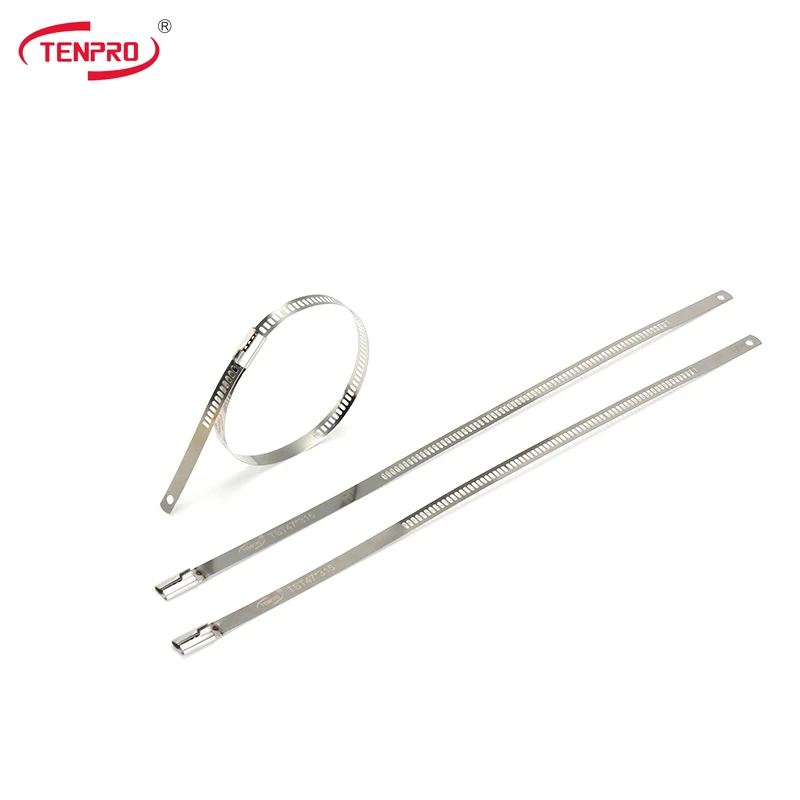 TENPRO high quality TST self-locking banding tie stainless steel Banding tie manufacturer