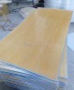 thick wood slab dining table