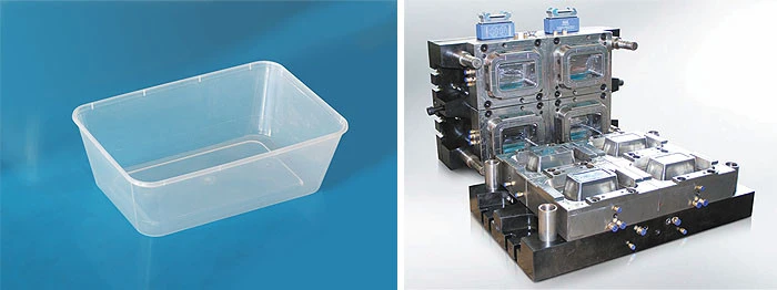 thin wall plastic disposable food container injection molding machines