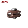 Tinned Copper Cable Lug Clamps Electric Cable Clamps For Trolley Line