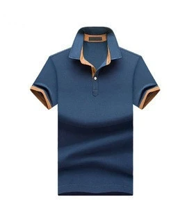Top quality custom logo printing boys polo t shirt/ Men&#039;s Short Sleeve Polo Collar Custom Embroidery Logo T shirts