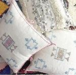 Top Quality Moroccan Cactus Silk Pillow Covers