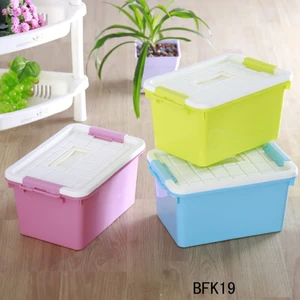 Top quality PP material plastic toy storage box