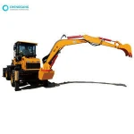 Towable backhoe with quick hitch attachment retroexcavadora 420 for sale