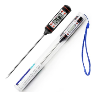 TP101 Digital Kitchen Cooking Grill food thermometer,meat thermometer,Probe thermometer Measure BBQ Oven Milk Food Water