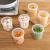 Import Transparent Leak - Proof Spice Storage Container Microwave Plastic Airtight Food Storage Containers With Round Lid 1.0L from China