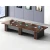 Import triangle round oval small seater wood white veneer standard height movable office conference table from China