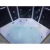 Triangle shape multifunction china steam room with TV DVD