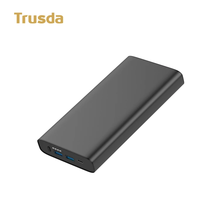 TRUSDA C908.PD100 The 26800mAh PD 100 Watts External Lithium Portable Laptop Battery Support QC 3.0 4.0 And PPS