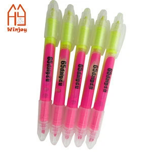 Two End Highlighter pen with Manufacturers