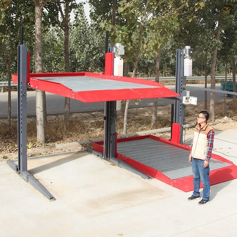 Two Post Residential Vehicle Used Car Home Garage Parking Lift Parking System Equipment 3000kg 4t 6t