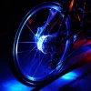UFO decorative colorful flashlight motorcycle bike wheel USB rechargeable LED Bicycle hub Light