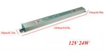 Ultrathin LED Driver 12V 2A Power Supply 24W Lighting Transformer for LED Strip Light Box