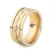 Import unique rotatable stainless steel rings gold plated 18K ring for Men Dylam jewelry from China