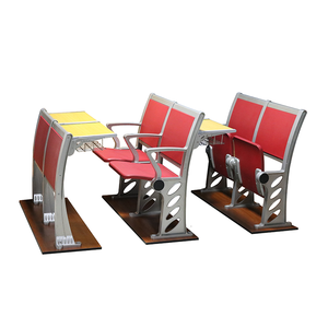 University Desk And Chair Multimedia Chair Theater Classroom Desk And Chair Set