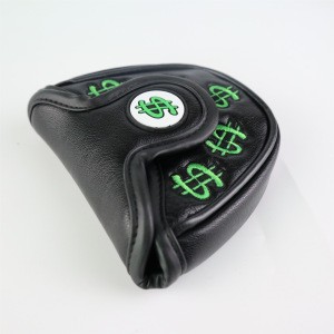 US Dollar embroidered pattern Golf putter cover Blade Golf club cover