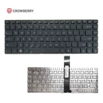 US Laptop Keyboard for ASUS N46 N46V N46VZ N46VM N46VB N46JV N46VJ Notebook Internal Keyboard AR LA