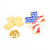 Import USA Waving American Flag Enamel Lapel Pin from China
