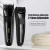 Import V015 hair trimmer with limit comb adjustable teeth engraving push white hair cutting trimmer from China