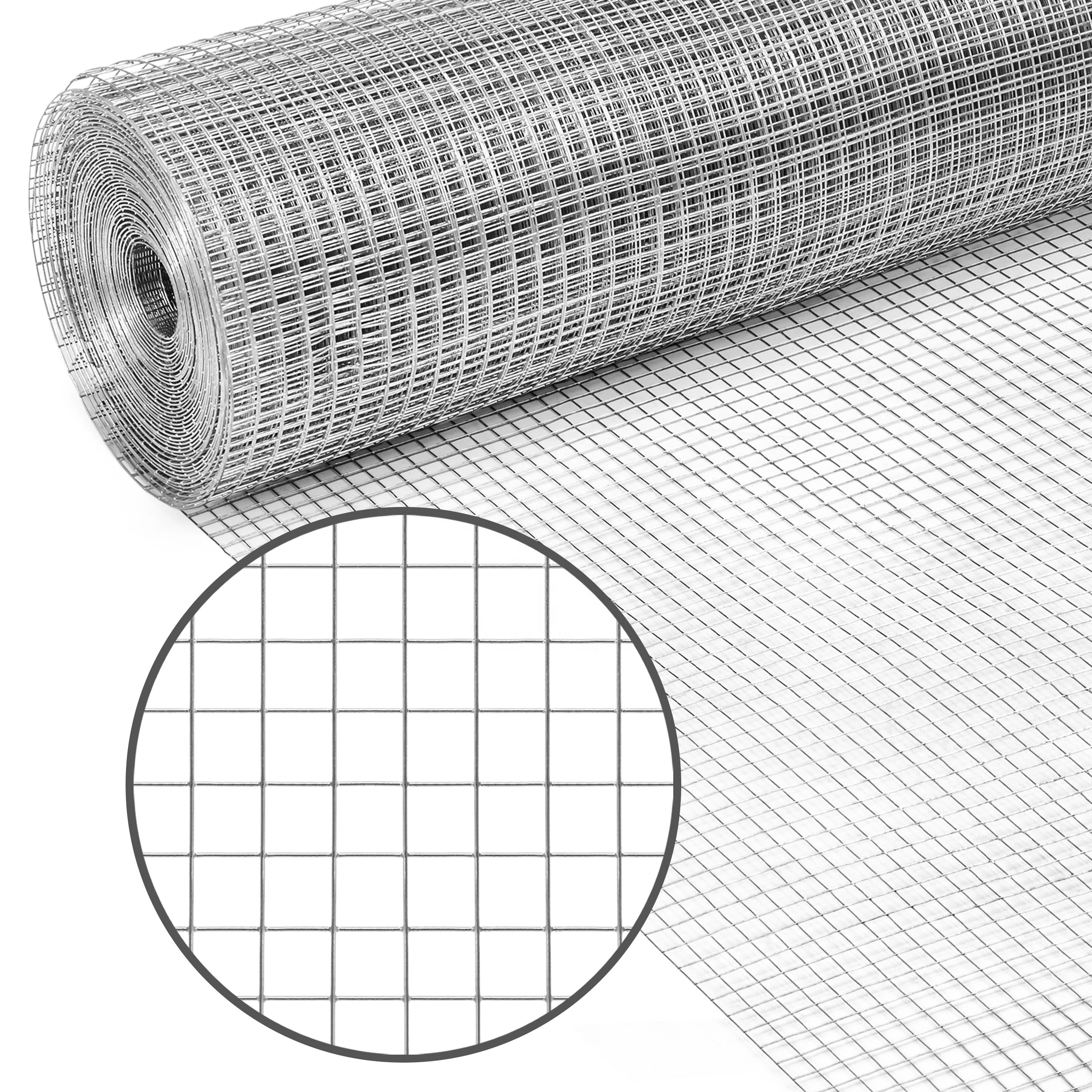 Various sizes stainless steel welded wire mesh Galvanized iron wire Galvanized Welded Wire Mesh