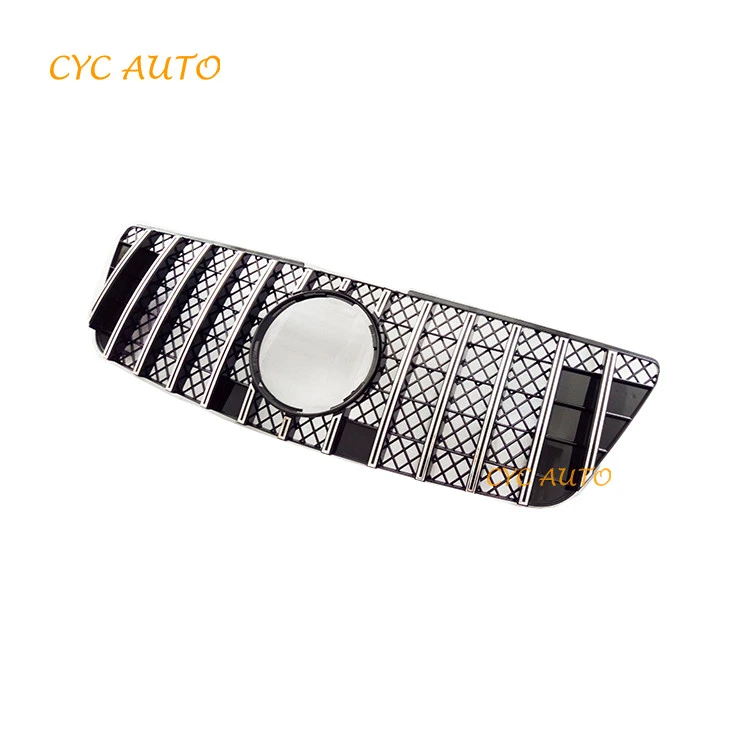 W164 GT style car grille front bumper grille for Mercedes Benz ML CLASS 2009 2010 2011