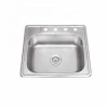 Wall Mounted Stainless Steel Washing Kitchen Sink With Tray