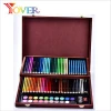 Water color pen artistic set 91pcs with wooden case packing Drawing and Art Set
