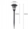 Water Resistant Plastic Solar Powered LED Lantern Path Lighting for Exterior Decoration (JL-8553)